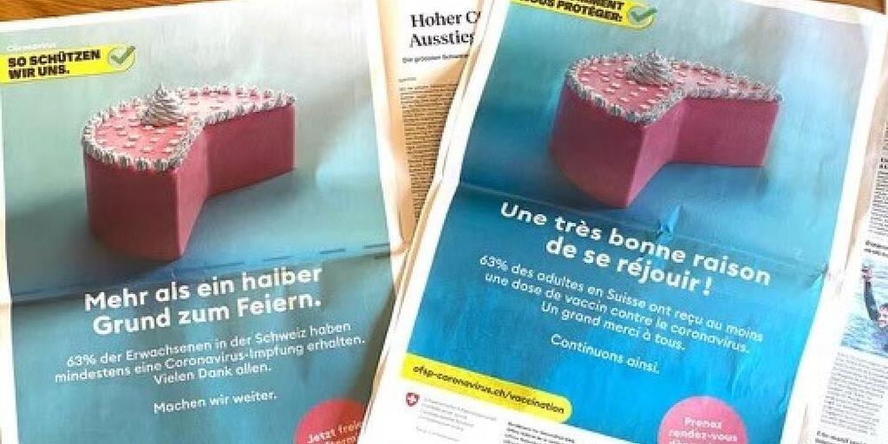 Mit Kuchen und einem Impftruck für spontanes Impfen will das Bundesamt für Gesundheit (BAG) am Montag in Bern die Impfbereitschaft anheizen.