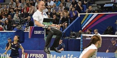 Ivo Kassel lebt in Mörschwil und pfeift für den Badmintonclub Uzwil