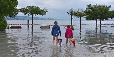 Am Zürichsee ist es glücklicherweise noch nicht soweit. (Symboldbild)
