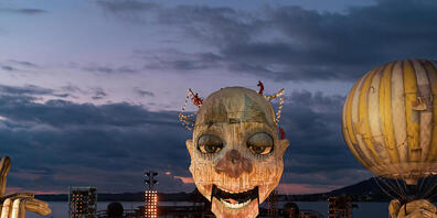 Nach einem Jahr Pause wird die Oper Rigoletto von Giuseppe Verdi ab Donnerstag wieder auf der Bregenzer Seebühne aufgeführt. Geplant sind 28 Vorstellungen.