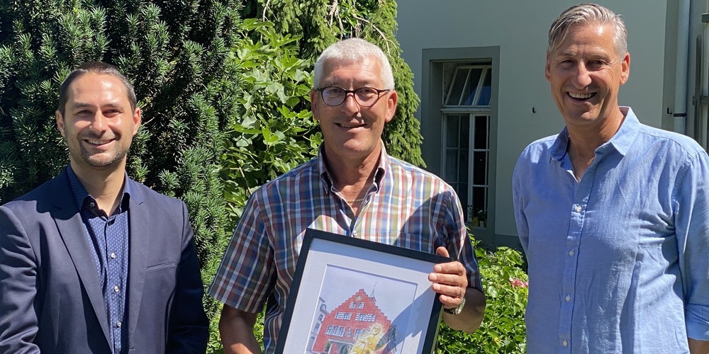 von links: Gabriel Macedo, Hans Pfäffli, Gilbert Lapp