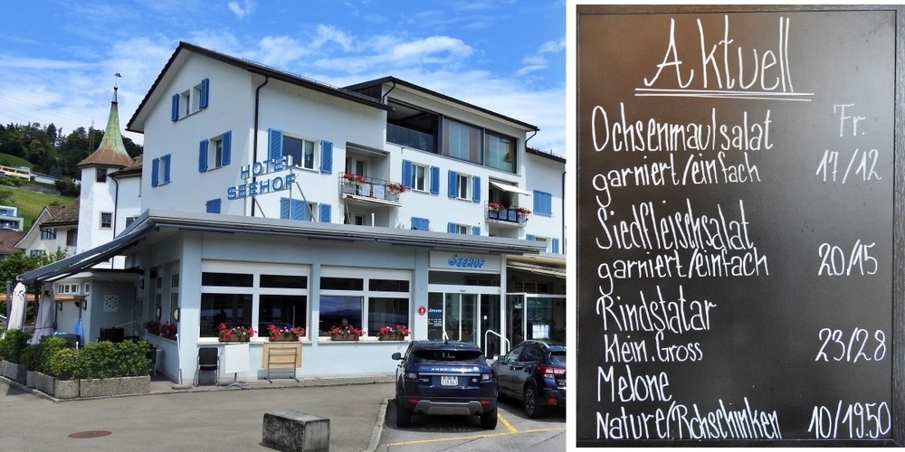 Mit einer umfangreichen Karte werden den Gästen des Hotel Seehof möglichst viele Wünsche zu erfüllen. 