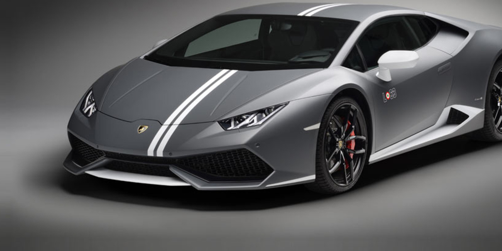 Ein Lamborghini Huracan mit Streifen, wie ihn der Raser in Albanien fuhr, kostet neu um die 300'000 Franken.