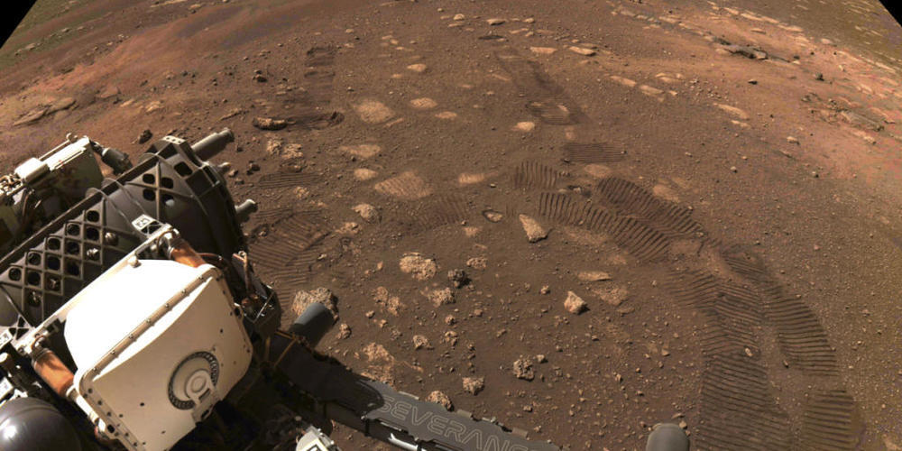Der Mars-Roboter "Perseverance" befindet sich weiter auf Erkundungstour auf dem roten Planeten. (Archivbild)