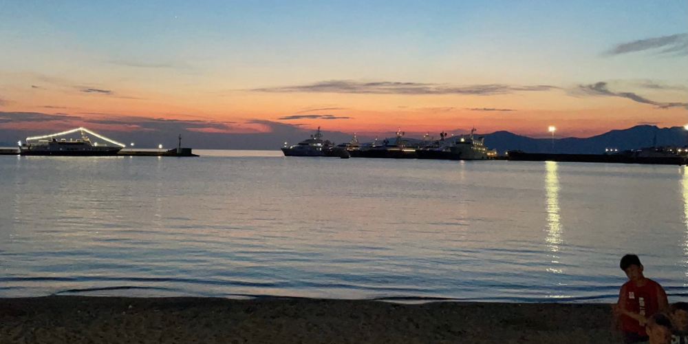 Vreni L: Ein paar ruhige Stunden am  Hafen von Mykonos geniessen