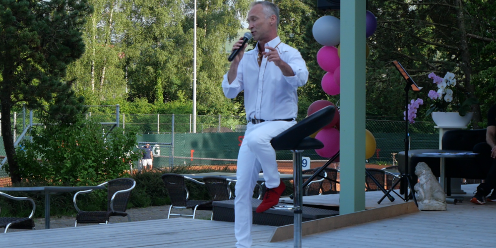 Star des Abends: Peter John Farrwoski.