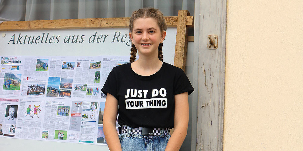 Die 15-jährige Celina Niederhauser aus Jenaz wurde im Juni von der Procap Grischun zur Behindertensportlerin 2021 ausgezeichnet.