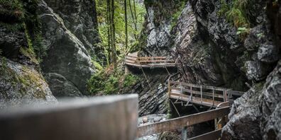 In der Rappenlochschlucht verunglückte der 41-jährige Wanderer