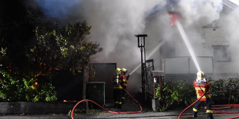 Da konnte die Feuerwehr nichts mehr ausrichten