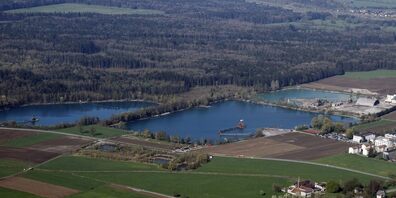 Der «Nägele-Baggersee» bei Rankweil