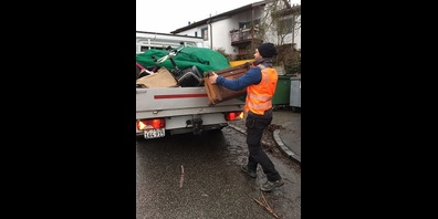 Am 3.  August findet eine Sammlung des Kleinsperrgutes statt.