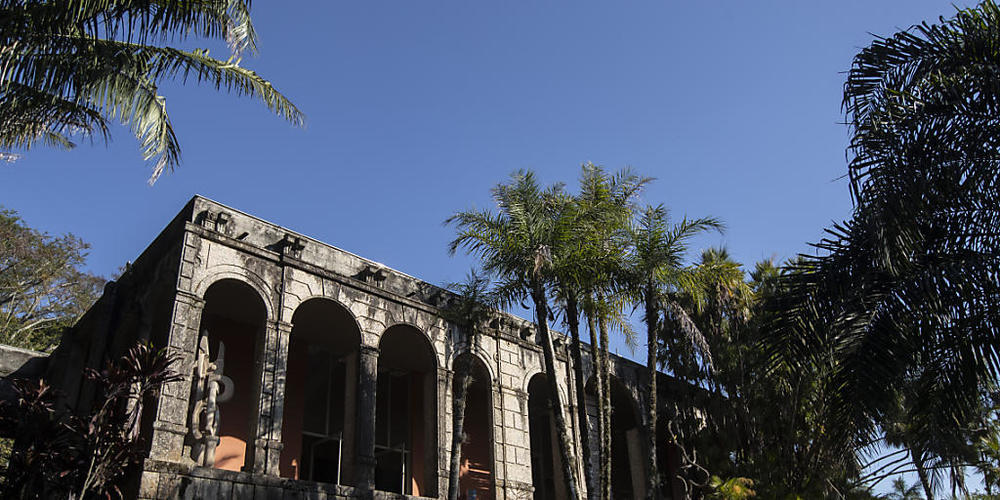 Das Atelier des ehemaligen Wohnhauses von Roberto Burle Marx. Der frühere Wohnsitz des deutschstämmigen Landschaftsarchitekten in der brasilianischen Metropole Rio de Janeiro ist zum Welterbe ernannt worden. Foto: Bruna Prado/AP/dpa Foto: Bruna Pr...