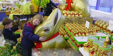 Der Farbton des Goldhasen von Lindt&amp;Sprüngli geniesst in Deutschland einen gewissen Markenschutz, wie ein Gericht am Donnerstag entschieden hat. (Archivbild)
