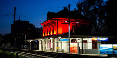 Der Bahnhof Bruggen soll zu einem Quartiertreffpunkt werden.