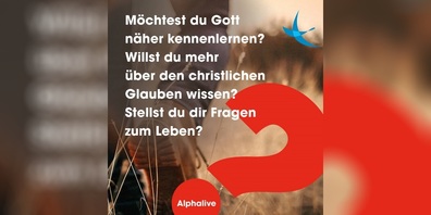 Der Alphalive-Kurs besteht aus einer Serie von elf interaktiven Treffen über die Basics des christlichen Glaubens.