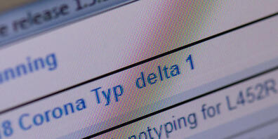 ARCHIV - Die Delta-Variante des Coronavirus ist der US-Gesundheitsbehörde CDC zufolge so ansteckend wie Windpocken und kann den Schutz von Impfungen leichter durchbrechen. Foto: Boris Roessler/dpa