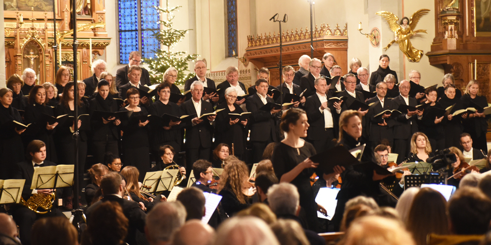 Coro Piccolo Castello und Camerata  Castello begeisterten einmal mehr.