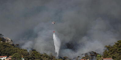 Die Brände in der Türkei und in Griechenland dauern an. Die östlichen Mittelmeer-Länder leiden seit Wochen unter einer grossen Hitzewelle.