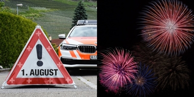 Grössere Unglücke blieben an diesem 1. August aus.