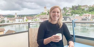 Patrizia Schindler schätzt es sehr, dass sie mit ihrer Familie und ihren Freunden in der Region Schaffhausen Zeit verbringen kann.