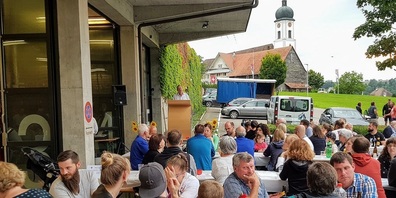 Bundesfeier 2021 in Niederbüren.