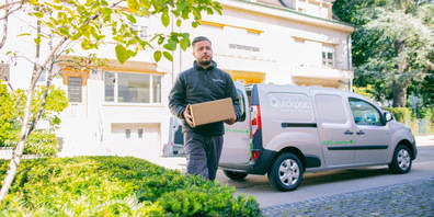 Knapp 20 Prozent der Pakete hat Quickpac noch am Tag der Einlieferung zugestellt
