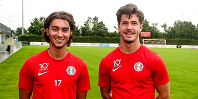 Aldo Amendola (l.) und Nicola Suter