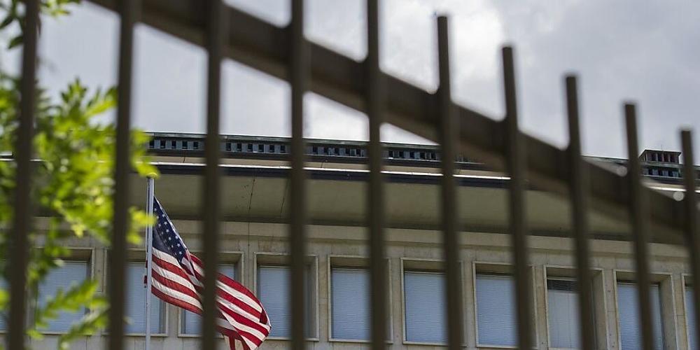 US-Präsident Joe Biden hat Scott Miller als künftigen Botschafter der USA in Bern nominiert. Im Bild das Botschaftsgebäude. (Archivbild)