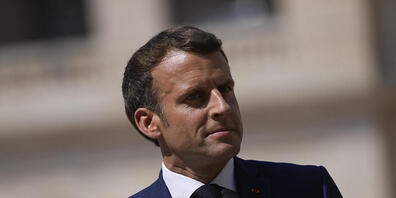 Frankreichs Präsident Emmanuel Macron. Foto: Daniel Cole/AP Pool/dpa