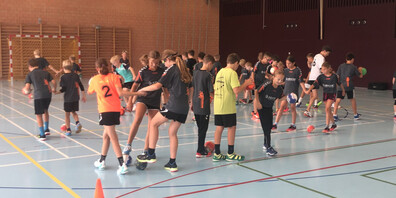 Bilder aus dem Handballcamp 2019