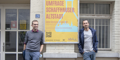 Christoph Hak (l.) und Patrick Werner gehören zu den Initianten des Stadt Labors, das aus einer Arbeitsgruppe des Vereins für sinnvolle Raumnutzung (VSR) entstanden ist. 