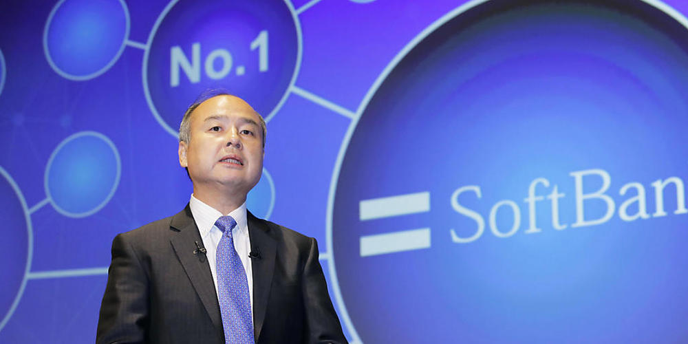 Der japanische Investor Softbank hat erneut von Börsengängen seiner Beteiligungen profitiert - im Bild Softbank-Chef Masayoshi Son. (Archivbild)