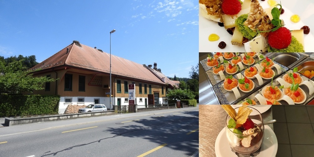 Der Kunsthof Uznach bietet eine stilvolle Atmosphäre und empfehlenswerte Kulinarik.
