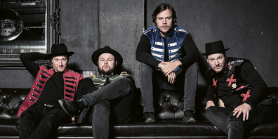 Die vier Brüder von 77 Bombay Street (v. l. Simri, Esra, Matt und Joe Buchli) kommen am 29. August nach Lachen.