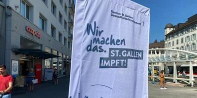 Der Kanton St. Gallen will mit einem Appell an die Bevölkerung Unentschlossene zur Impfung gegen das Coronavirus bewegen.