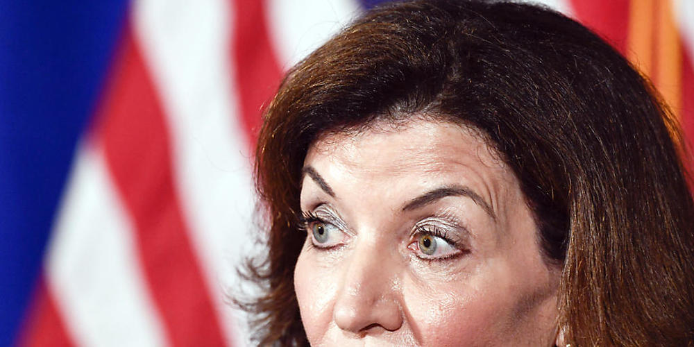Die stellvertretende Gouverneurin von New York, Kathy Hochul. Foto: Hans Pennink/FR58980 AP/dpa