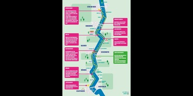 Die erste Rheinkarte für Freizeitkapitäne ist verfügbar.