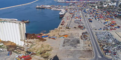 Bei einer Explosion im Norden des Libanon sind über 20 Menschen zu Tode gekommen. Vor einem Jahr waren bei einer Explosion im Hafen von Beirut über 200 Personen gestorben. (Archivbild)