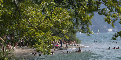 Im Luganersee ist am Sonntag ein Mann ertrunken. (Archivbild)