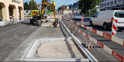 Neues Parkplatzregime auf der Bahnhof- und Poststrasse.