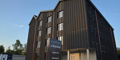 Bald bezugsbereit: der Hustech-Neubau in Bubikon.