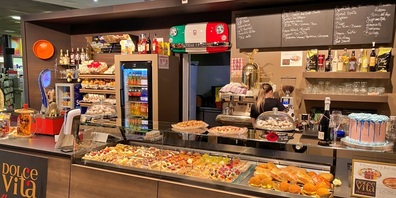 Neu befindet sich im AlbuVille in Rapperswil-Jona das Café Dolce Vita, was für italienische Stimmung sorgt.