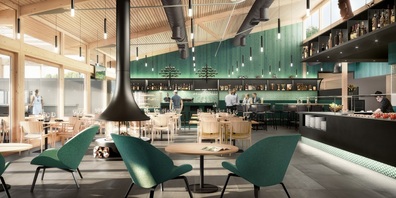 Das Restaurant Golfpark soll ab Frühling 2022 in neuem Glanz erstrahlen.