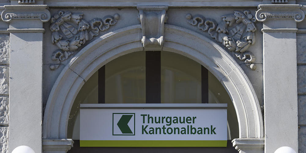 Die Thurgauer Kantonalbank konnte am Dienstag positive Halbjahreszahlen präsentieren. (Archivbild)