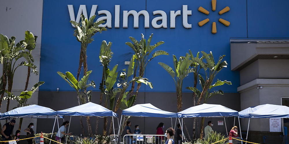 Bei Walmart klingeln die Kassen: Im zweiten Quartal hat der amerikanische Detailhandelsriese 14 Prozent mehr Gewinn eingefahren. (Archivbild)