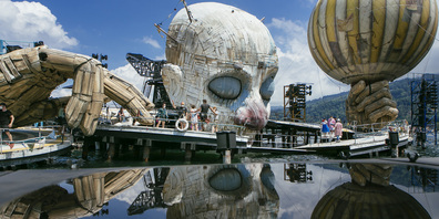 Nach einem Jahr Corona-Pause geht «Rigoletto» auf der Seebühne in seine zweite Saison.