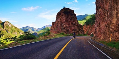 Die Landschaft in Oaxaca ist atemberaubend. 