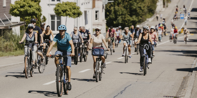 Der slowUp Bodensee ist ein autofreier Erlebnistag für alle, die sich aus eigener Kraft auf Rädern oder Rollen fortbewegen