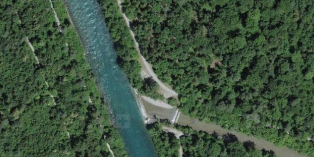 Der Zulgspitz am Zusammenfluss von Zulg und Aare bei Steffisburg. Hier sucht die Polizei seit Freitag nach einer vermissten Person.