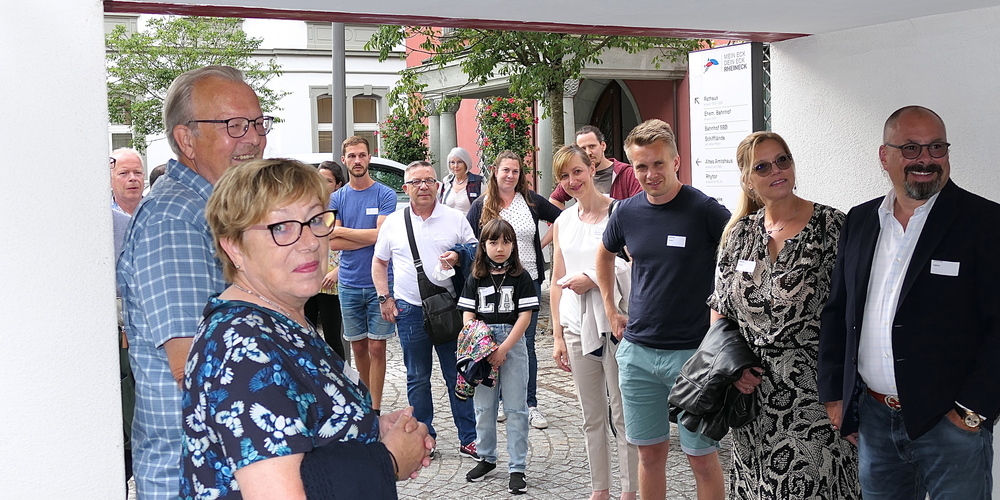 Über sechzig Neuzuzüger folgten der Einladung.